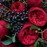 Свадебный букет из розы Red Piano