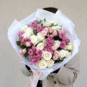 róża gałązkowa, mix róż, spray roses, Кустовая Роза