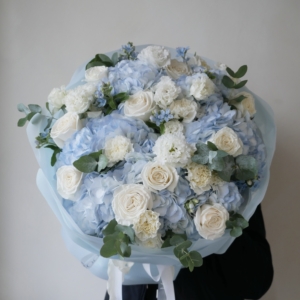 Bukiet-"Delicate-blue"