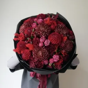 Bukiet-"Deep-red"