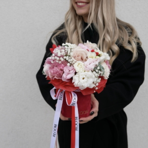 flowerbox na walentynki