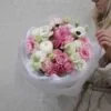 pastelowy bukiet kwiatów  kwiaty 8 marca dzień kobiet walentynki