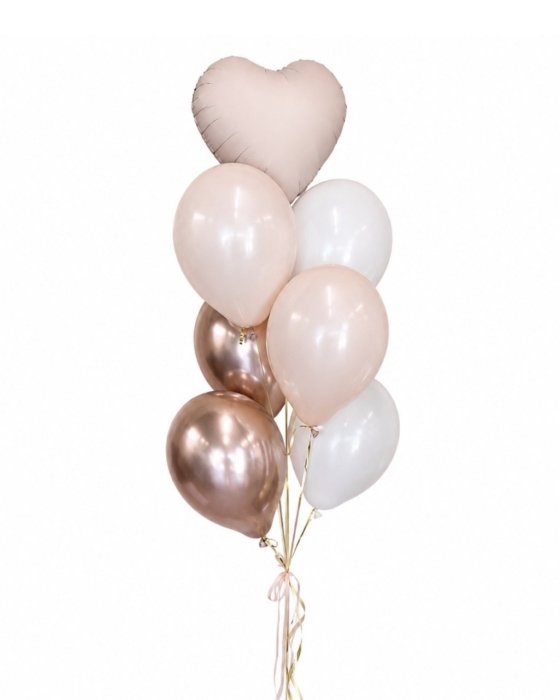 Set balonów 7 beige