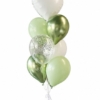 Set balonów 7 green