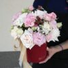 kwiaty w pudelku Valentine
