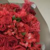BUKIET Z CZERWONYCH KWIATÓW, bouquet red flowers