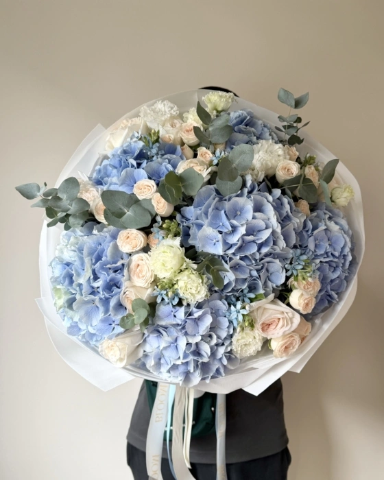 Bukiet-"Delicate-blue"
