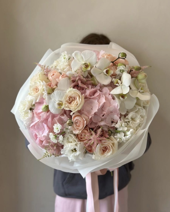 Bukiet elegancki z orchidea
