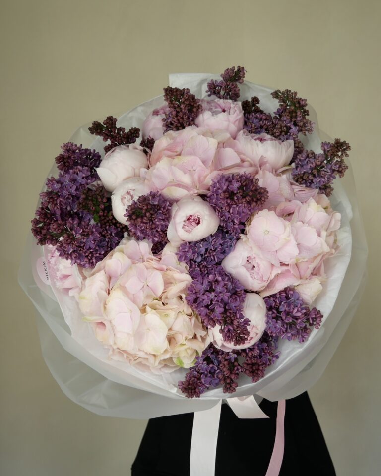 Peony Lilac Blend bouquet large