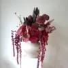 eko bukiet bordo tlo