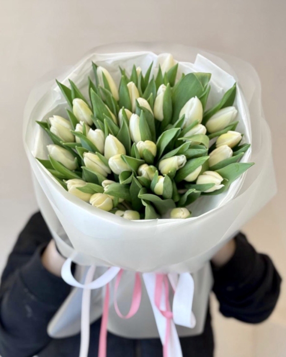 Tulipany białe 35