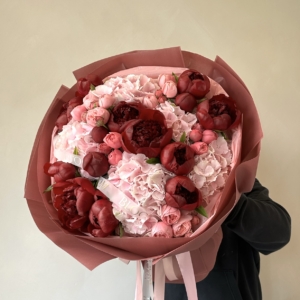 Bouquet "Bordeaux Kiss"