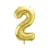 Balon cyfra 2