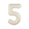 Balon cyfra 5