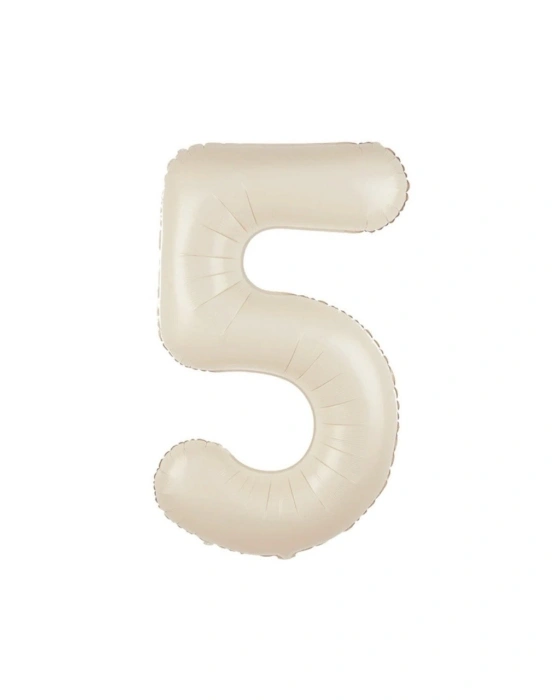 Balon cyfra 5