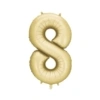 Balon cyfra 8