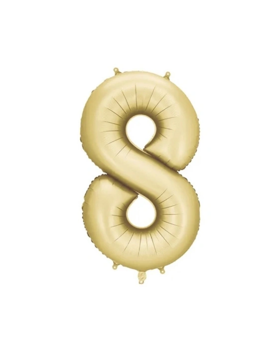 Balon cyfra 8