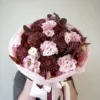 Bukiet Royal Burgundy tlo