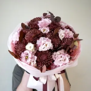 Bukiet Royal Burgundy tlo