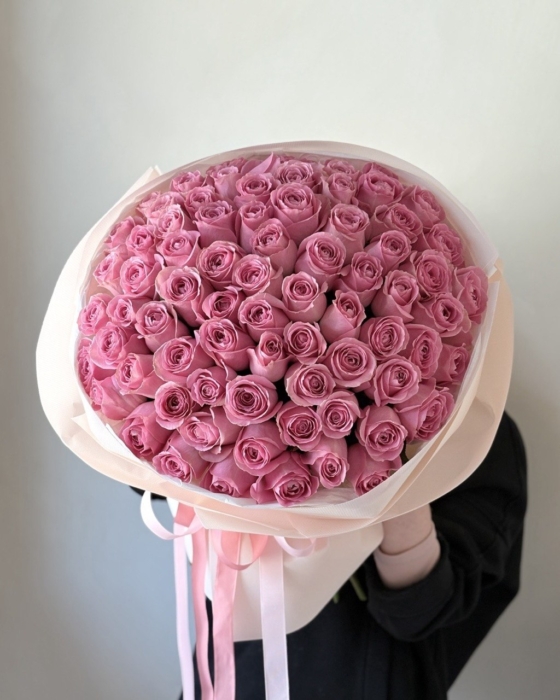 Bukiet Róż Ladypink 75