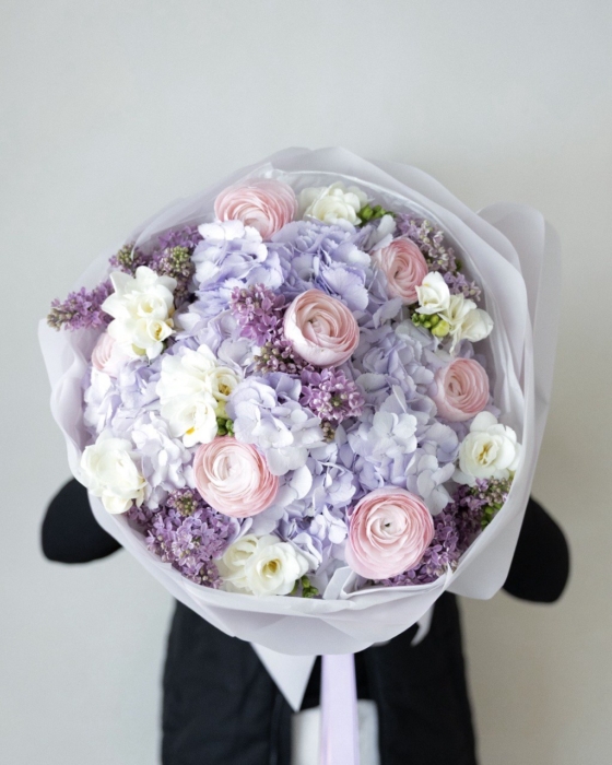Bukiet "Lavender Dream" medium tlo