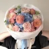 Bukiet Powder Blue Peach s