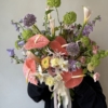 Coral & Lavender bukiet