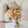 Coral & Lavender home