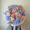 Peach blue large