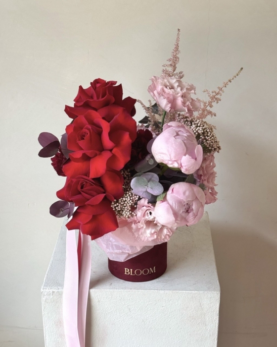 Box kwiatowy Amour small