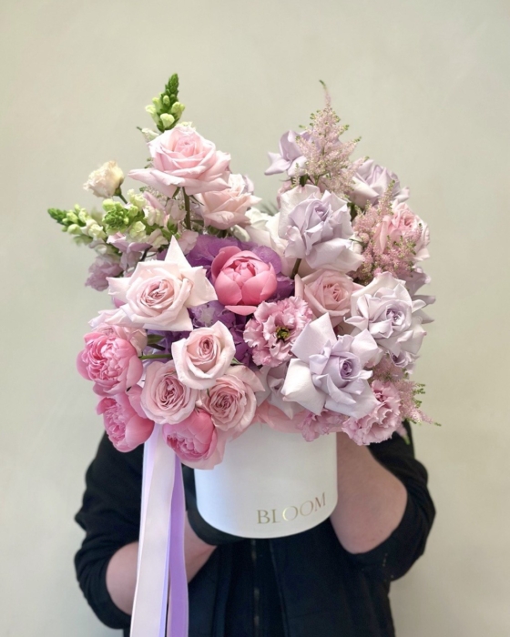Box blush garden