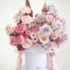 Box kwiatowy Blush Garden tlo