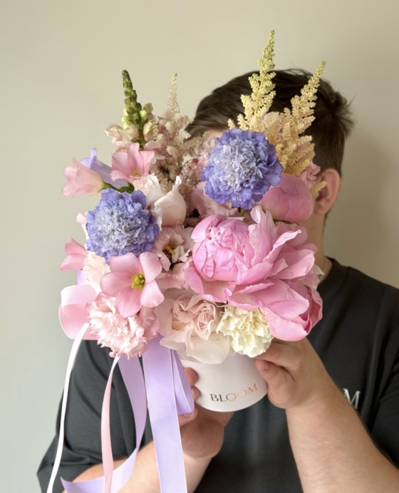 Box-kwiatowy-"Blush-Garden"