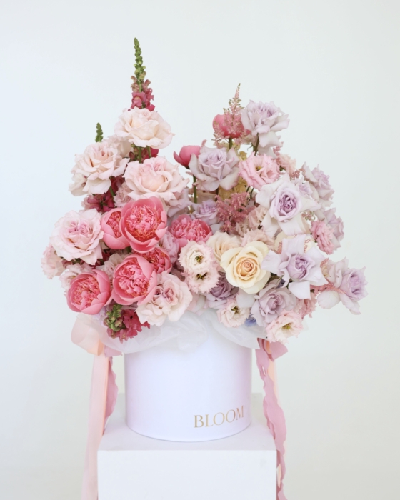Box-kwiatowy-"Blush-Garden"