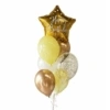Set balonow urodzinowy yellow