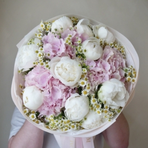 Bukiet Blush Garden tlo