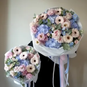 Bukiet Fleur de Soie tlo