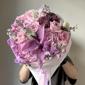 Bukiet Violet Rush tlo