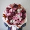 Bukiet Burgundy Veil tlo