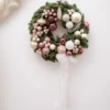 wianek na dzwi medium, christmas wreath, wianek bożonarodzeniowy